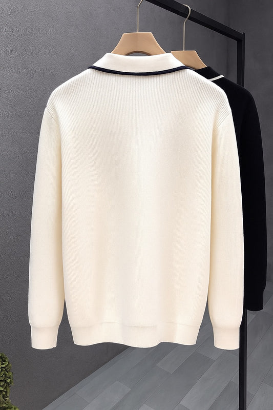 Elite Contrast Cotto Collar Tshirt