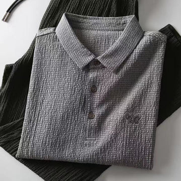 Butterfly Crest Polo – Textured Edition
