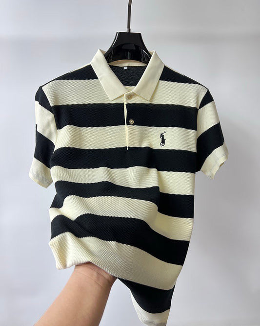 Majestic Luxe Polo T-Shirt