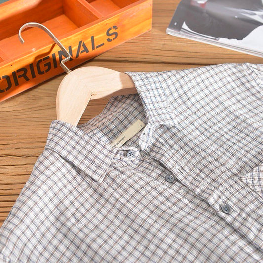 Brown Checks Casual Shirt For Men