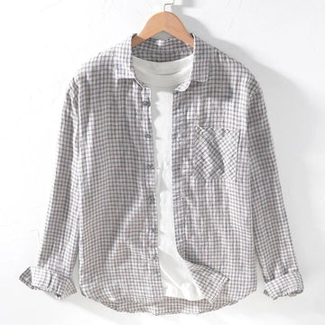 Brown Checks Casual Shirt For Men